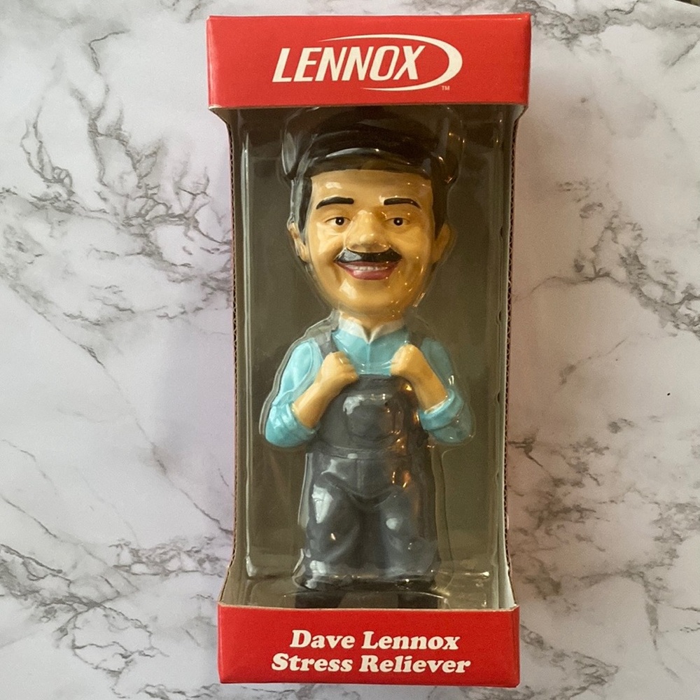 Dave Lennox Furnace Company Stress Reliever Doll